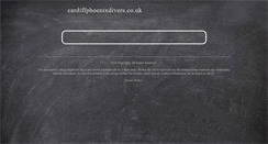 Desktop Screenshot of cardiffphoenixdivers.co.uk